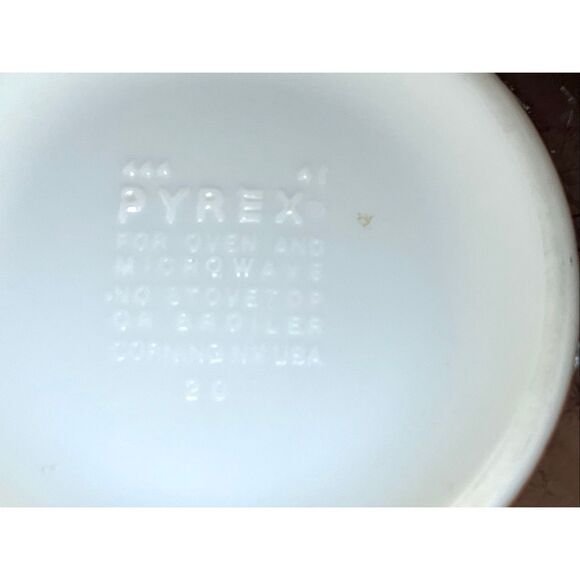 Vintage Pyrex Woodland Cinderella Bowl 444 Brown - Picture 5 of 8